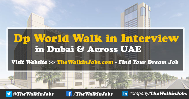 DP World Walk In Interview 2024 Latest DP World Careers   Dp World 